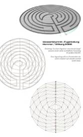 Fugenteilung des Harmonikales Wasserlabyrinth fr Gmnd in Krnten zur Landesaustellung Krnten Wasserreich 2006 - 2007